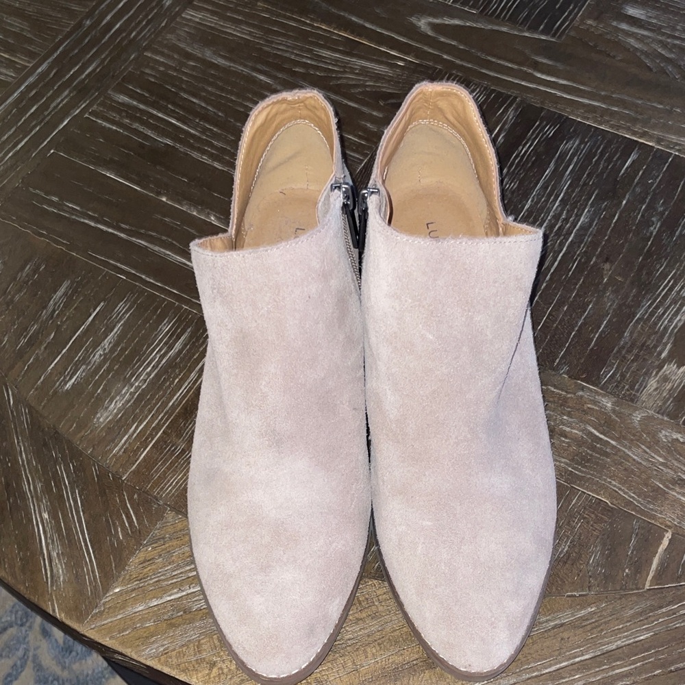 Lucky Brand Women's Ankle Booties - Cream